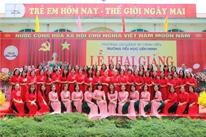 Tổ chức bộ máy trường tiểu học Liên Minh 		